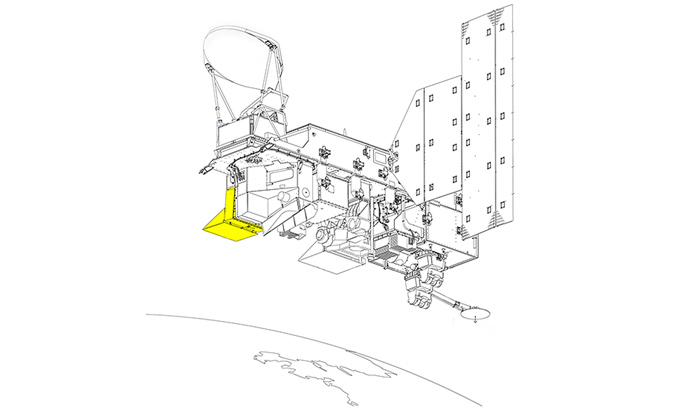 Aqua MODIS chlorophyll sensor