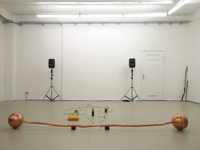 Spark-gap installation view