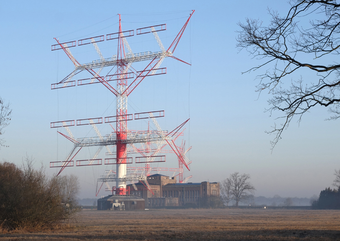 Nauen station and grounds