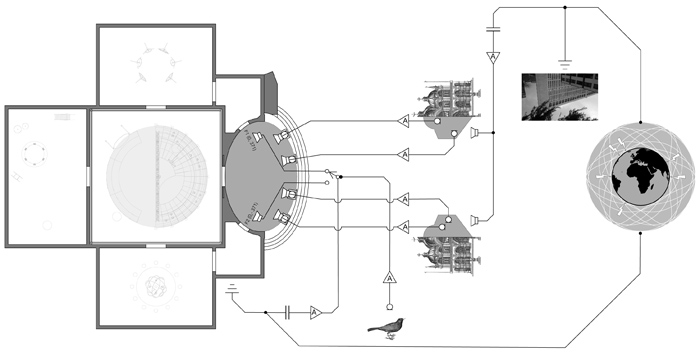 Lightning Ellipse circuit digram Venice pavilion