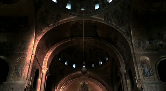 St. Mark’s Basilica interior view